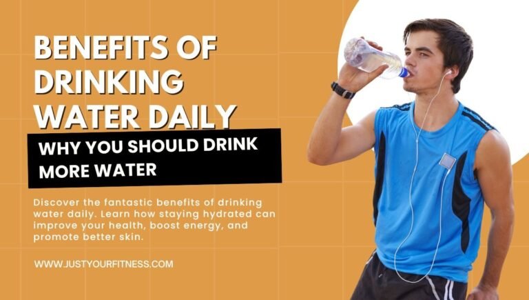 Benefits of drinking water: The Advantages of Daily Water Consumption