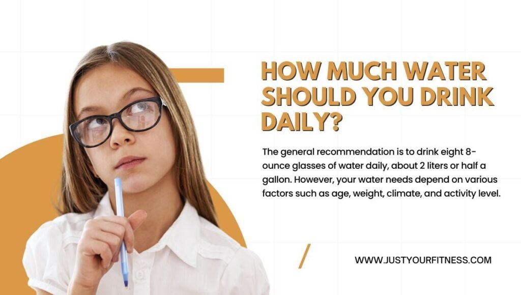 How Much Water Should You Drink Daily?