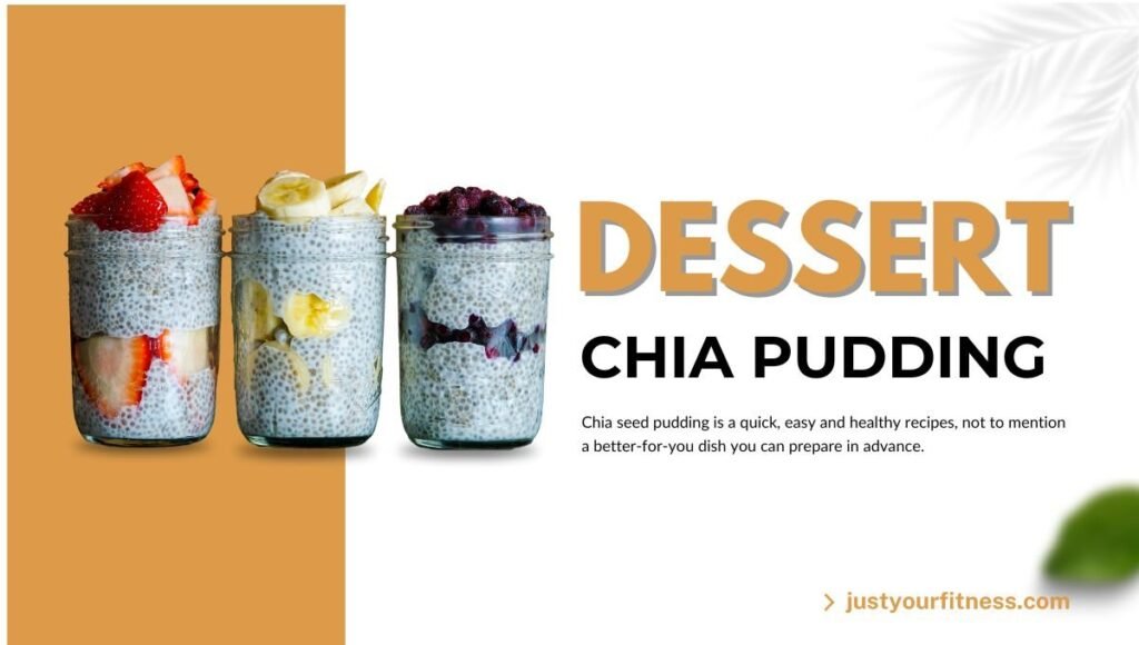  Dessert: Chia Pudding easy and healthy recipes