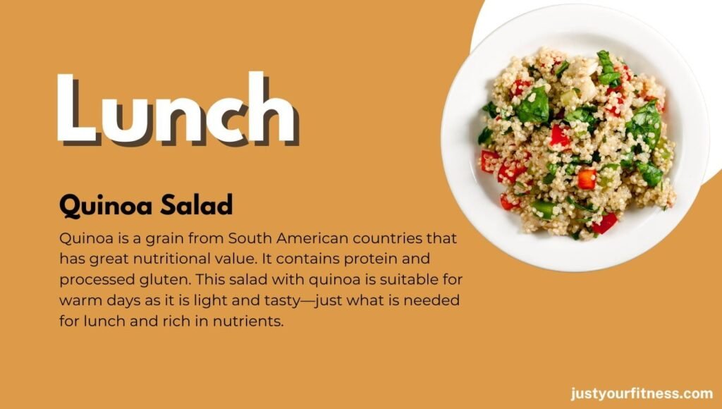 Lunch: Quinoa Salad 