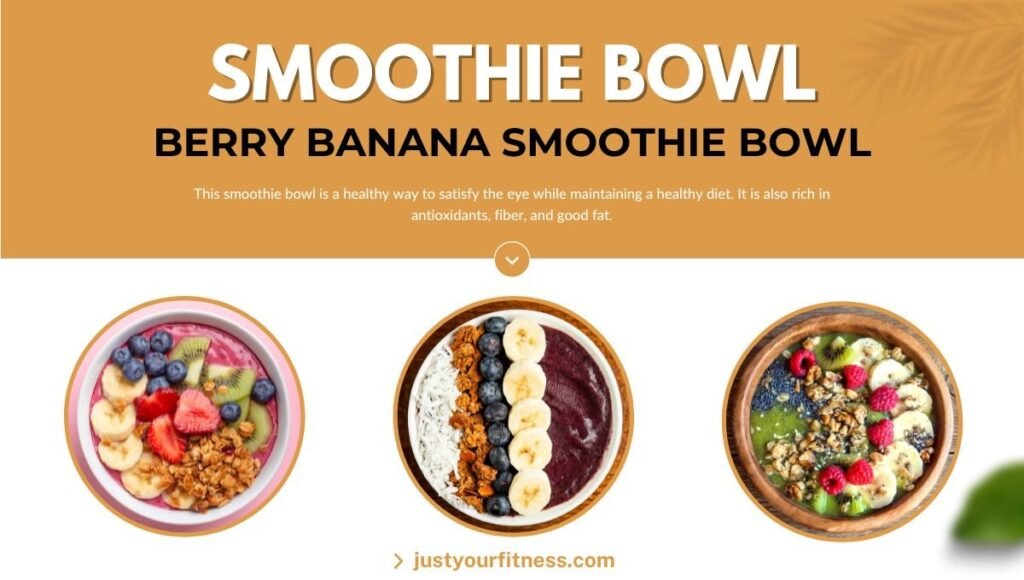 Smoothie Bowl: Berry Banana Smoothie Bowl 