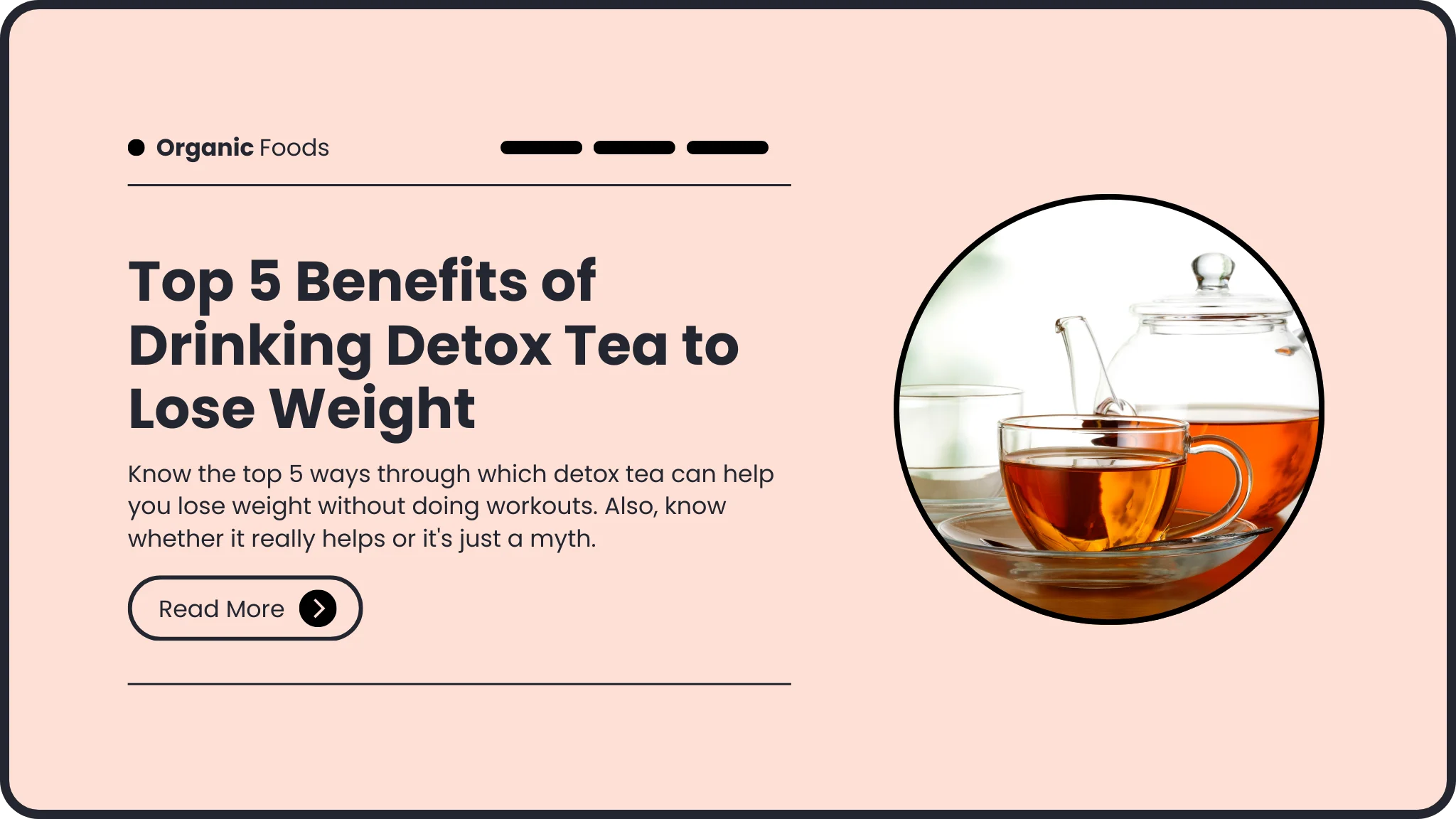 Top 5 Benefits of Drinking Detox Tea to Lose Weight 