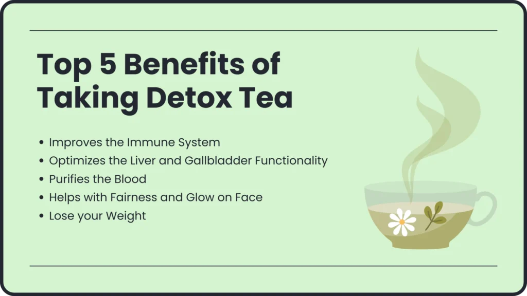 Top 5 Benefits of Taking Detox Tea