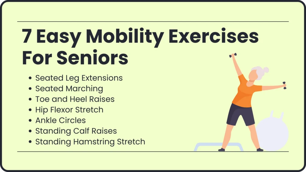 7 Easy Mobility Exercises For Seniors