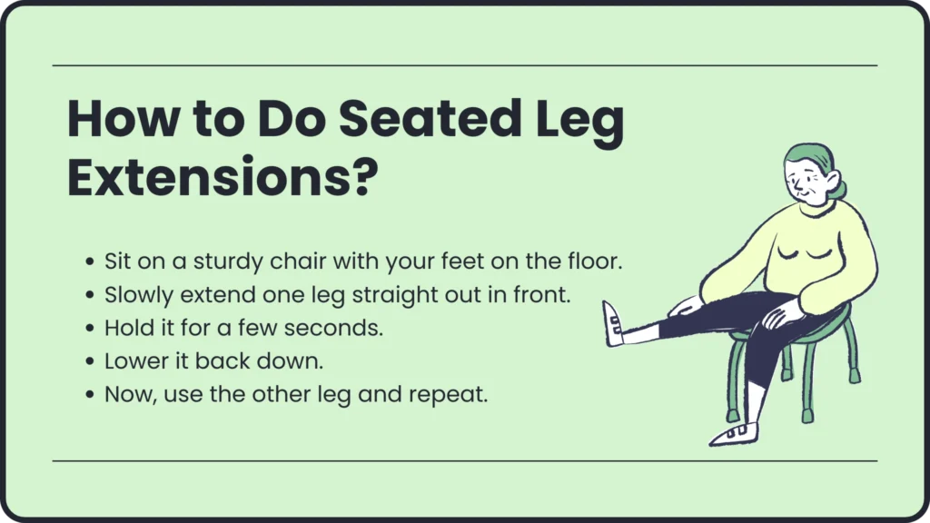 How to Do Seated Leg Extensions?