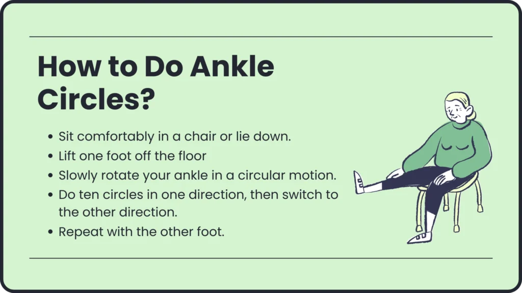 How to Do Ankle Circles?